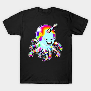 SMILING RAINBOWY SEA UNICORN T-Shirt